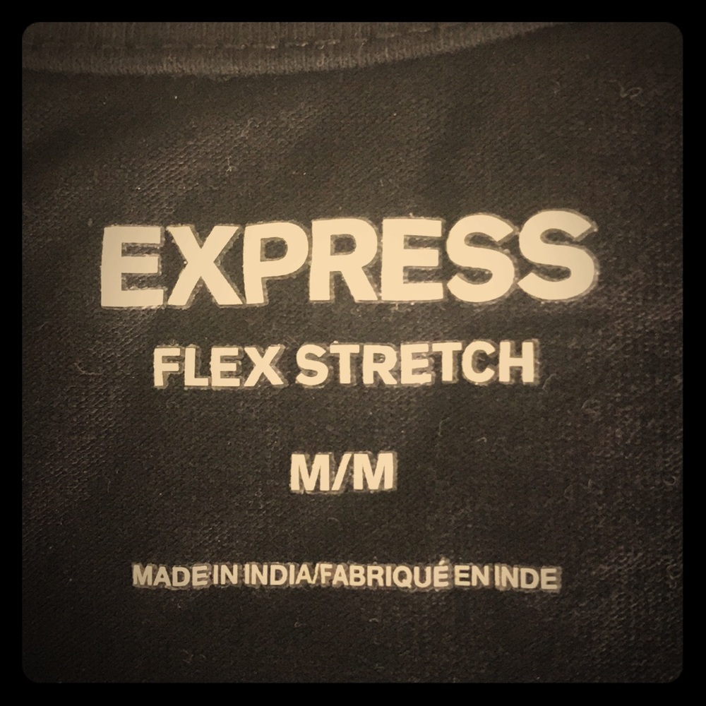 Express Men’s M Flex Stretch T-Shirt Black